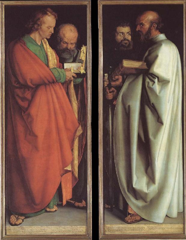 Albrecht Durer The four apostles Germany oil painting art